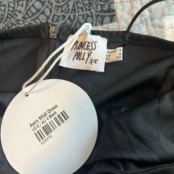 Princess Poly Aero black midi dress - Picture 10 of 10